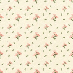 seamless pattern with flowers