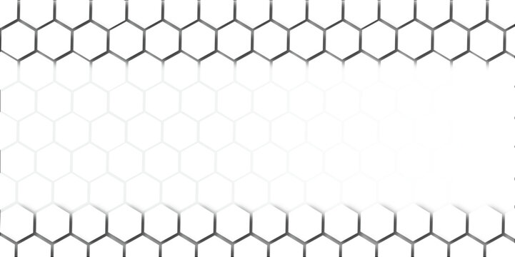 Hexagonal mesh texture of a soccer football goal net with a soccer ball on it shows a geometric pattern