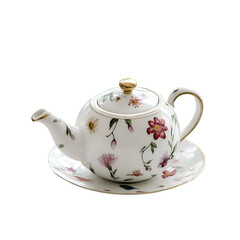 "Beautiful Lemon and Teapot Menu Card – Watercolor Clipart Illustration | Premium AI-Generated Image.  hand-painted tea set, menu card with watercolor art, citrus tea design, AI-generated food art, 

