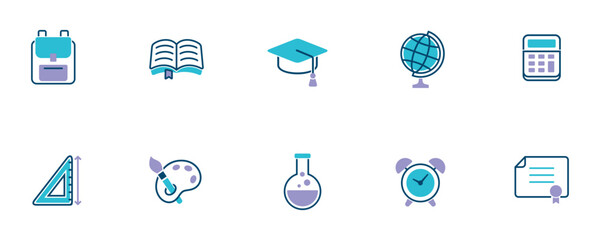 Education Icon Set
