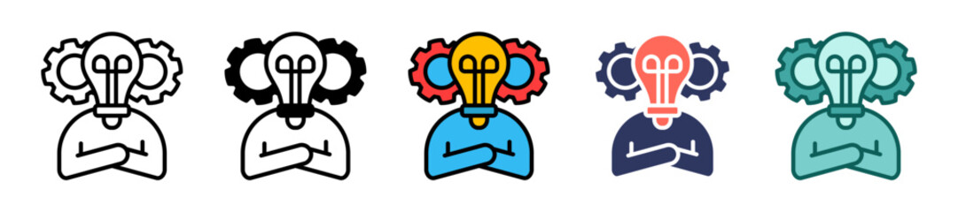 Innovation multiple icon