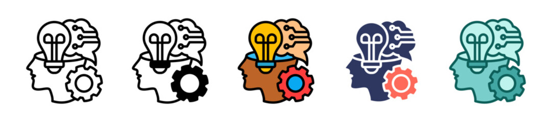 Creative Thinking multiple icon