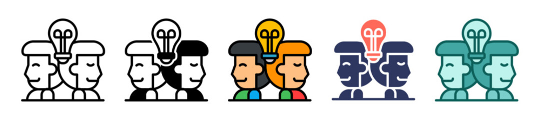 Idea Execution multiple icon