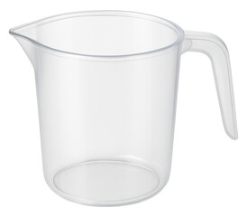 Clear Plastic Pitcher Jug for Kitchen or Bathroom Use Ideal for Water or Drinks