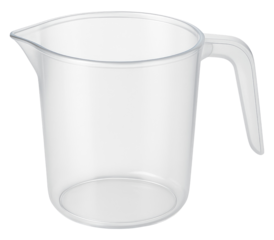 Clear Plastic Pitcher Jug for Kitchen or Bathroom Use Ideal for Water or Drinks
