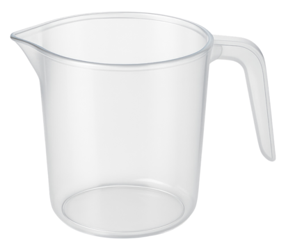 Clear Plastic Pitcher Jug for Kitchen or Bathroom Use Ideal for Water or Drinks