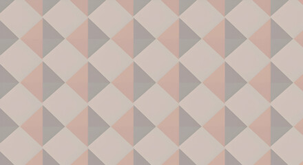Subtle Geometric Pattern in Soft Pastel Colors for Background Design