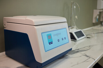 Highspeed Laboratory Centrifuge Rotor Under Closeup Examination for Advanced Insights