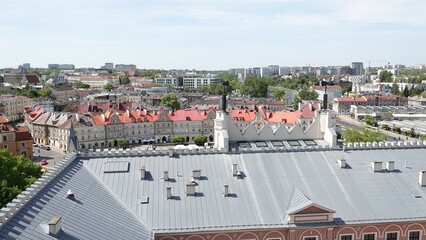 Stare budownictwo, piękne budynki, widok miasta. © tomo81