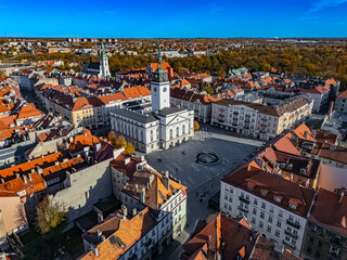 Architecture of Kalisz old town, Poland