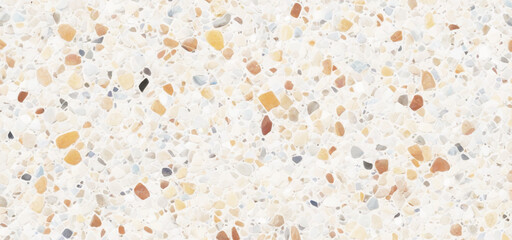 Colorful terrazzo pattern abstract background vector illustration. Multicolored terrazzo with tiny colorful marble patterns. Abstract design with colorful terrazzo flooring texture background.	