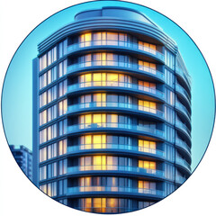modern office building with windows
