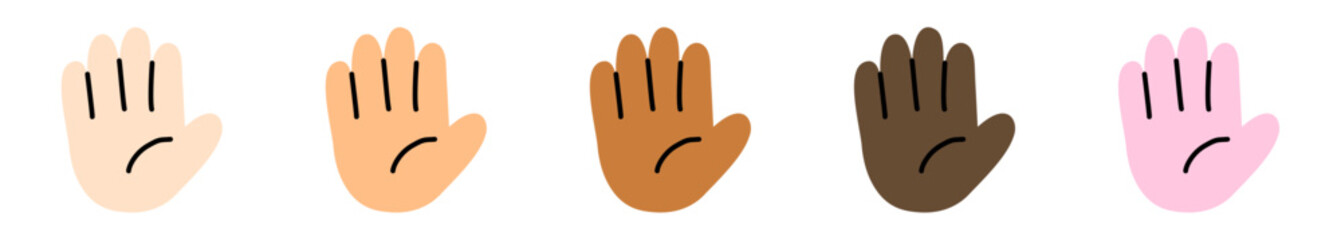 Hi Emoji Bundle in Cute Style