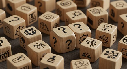 Finding Solutions with Many Question Wood Cubes