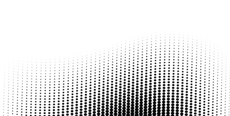 Clean Background With Halftone Dots Pattern