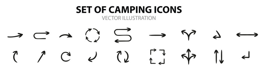 Hand Drawn Arrow Collection