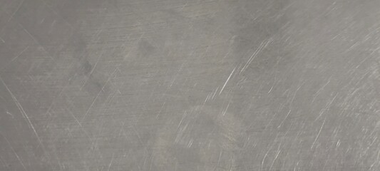 The table surface is made of stainless steel. Stainless steel texture.