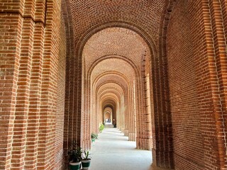 Long empty corridor