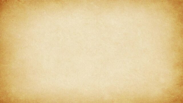 Brown vintage old paper stop motion background texture. Seamless looping in 4k