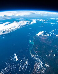 Fototapeta premium ocean from space