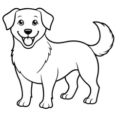 Obraz premium Happy dog 