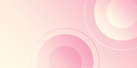 Modern background modern minimalist pink and yellow gradations circle effect illustration abstract modern