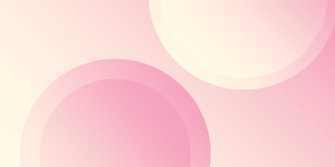 Modern background  modern minimalist pink and yellow gradations  circle effect illustration