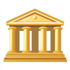 Fototapeta premium vector illustration of a greek column