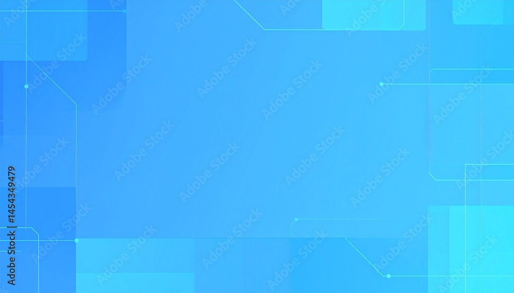 Poster a digital background with a gradient blue design and a few lines
