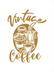 Vintage Coffee Illustration