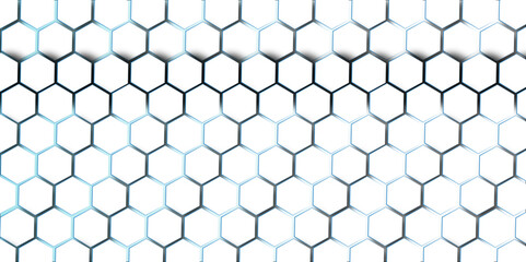 Naklejka premium Seamless geometric vector design features a hexagonal honeycomb structure with triangle shapes creating a modern, tech-inspired pattern texture
