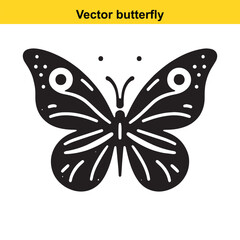 A vector butterfly.