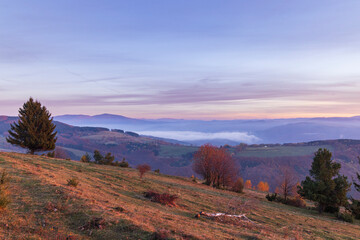 Typical landscape in National park Polana mountains, Slovakia © Richard Semik
