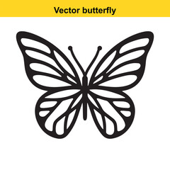 A vector butterfly.