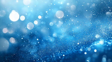 Obraz premium Gently rippling blue water with blurred textures, splash patterns, and glimmering highlights for a serene aquatic background