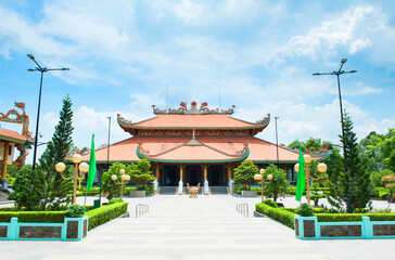 Ben Duoc Temple at Cu Chi Tunnels, Vietnam