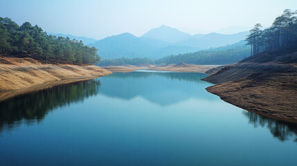 The Bhavani River originates in the Nilgiri Hills, flows through Keralaâ€™s Silent Valley National Park, and returns to Tamil Nadu