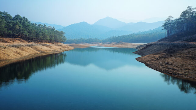 The Bhavani River originates in the Nilgiri Hills, flows through Kerala&acirc;&euro;&trade;s Silent Valley National Park, and returns to Tamil Nadu