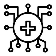 ai in healthcare icon