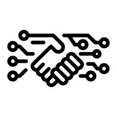human ai collaboration icon