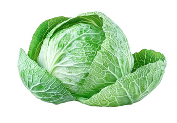 Fototapeta premium green cabbage vegetable - fresh and juicy