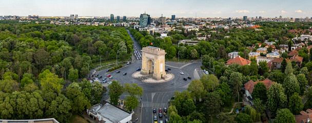 Aerial View at Bucharest