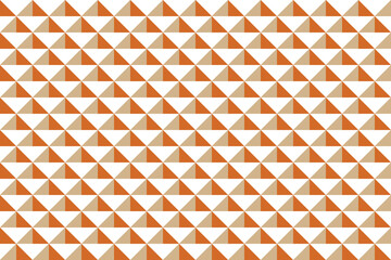 Tan and Chocolate color triangle geometric pattern for background