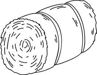 hay farm doodle © Je