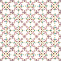 Elegant Moroccan Geometric Tile Pattern | Seamless Islamic Art Background
