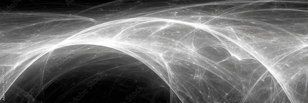 Poster Exploring the intricate patterns of chaos duration in abstract art forms