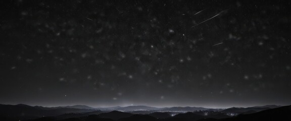 Vast, star-studded midnight sky  Deep black backdrop, countless sparkling stars , pattern, background, night