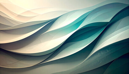 Subtle Gradient Smooth Waves A Delicate Abstract Waving Backdrop Wallpaper With Soft Pastel Tones A Visually Relaxing And Serene Abstract Design