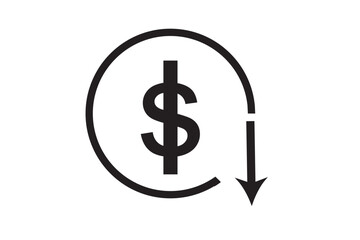 Dollar sign icon