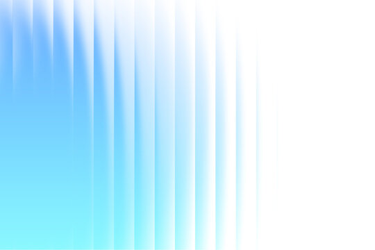 A rich blue-to-cyan gradient on a white background, with smooth, polished textures that enhance the feeling of freshness and clarity.  Vertical lines in varying opacity create a smooth texture